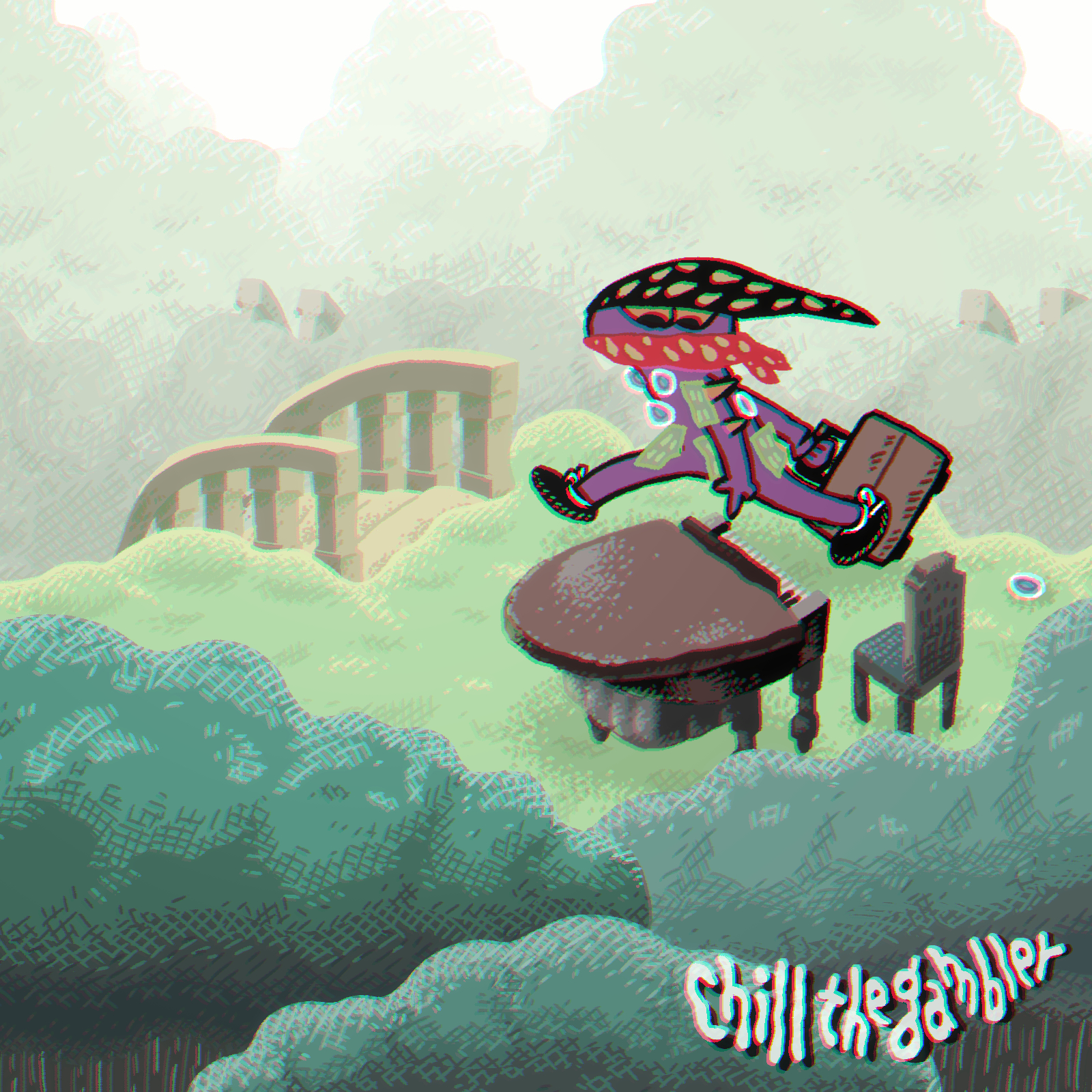 Morning exercise / chill the gambler：written by かなふぁん：produced by 谷口雄, 笹倉慎介：recorded by 笹倉慎介：artwork by 香山哲