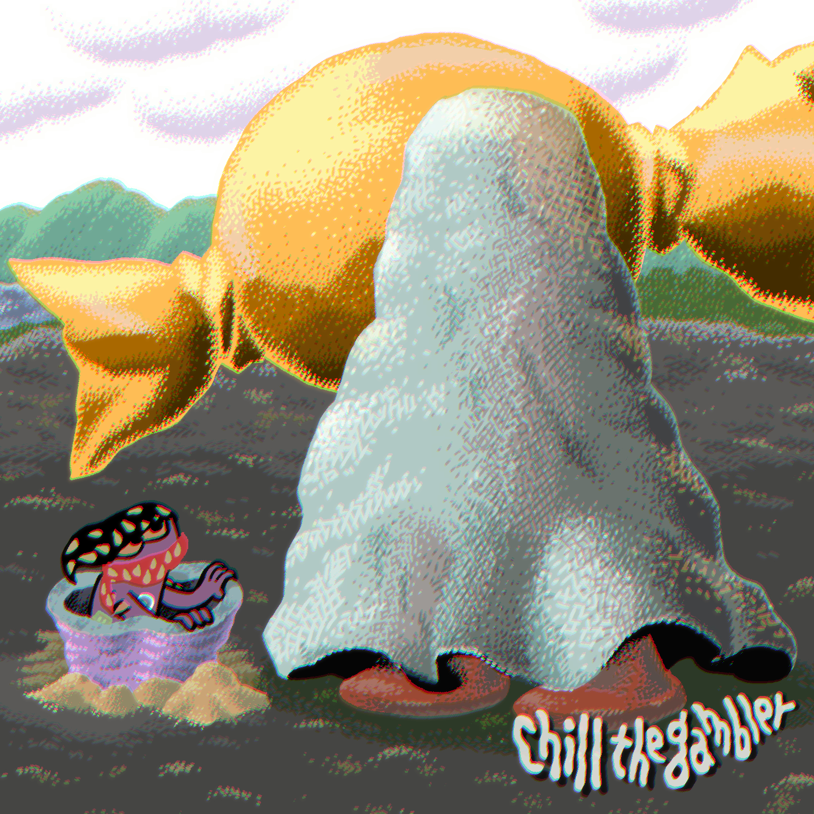 chill the gambler: A girl in white : kiss the gambler : かなふぁん